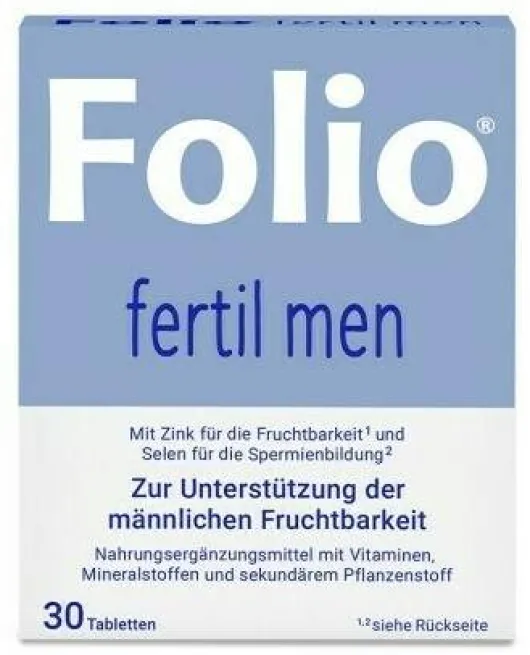 Folio Fertil Men 30 Tabletten