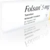 Folsan 5 mg 50 Tabletten