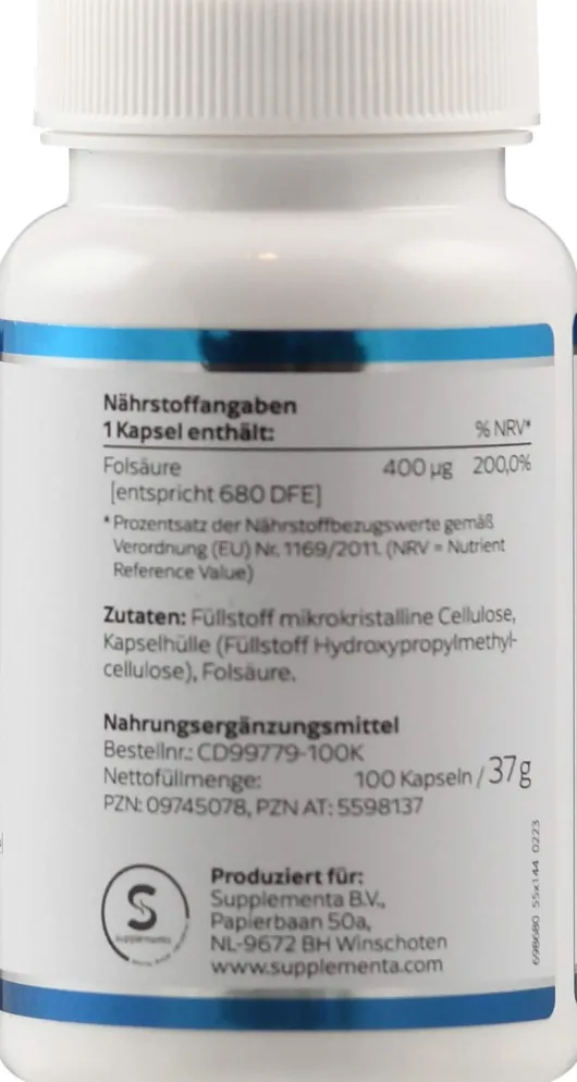 Folsäure Kapseln