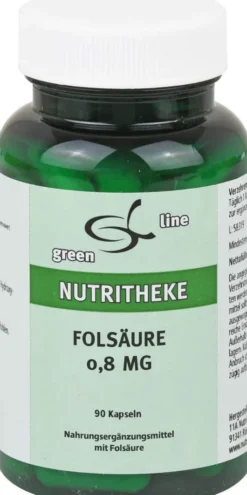 Folsäure 0,8 mg 90 Kapseln