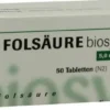 Folsäure 5 mg 50 Tabletten