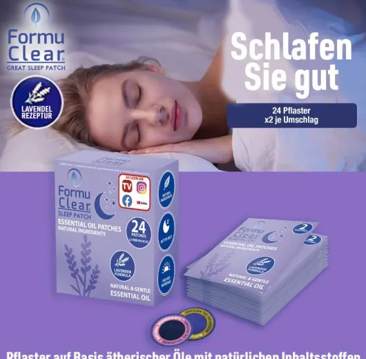 FormuClear Sleep Patch 2 x 24 Pflaster