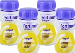 Fortimel Compact 2.4 Bananengeschmack 4 X 125 ml Flüssigkeit