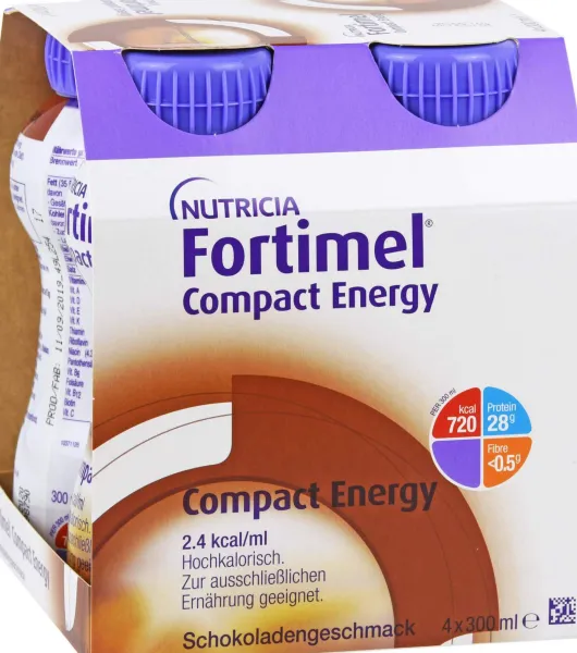 Fortimel Compact Energy Schokolade 8 X 4 X 300 ml