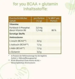 For You Bcaa-Pulver 480 G