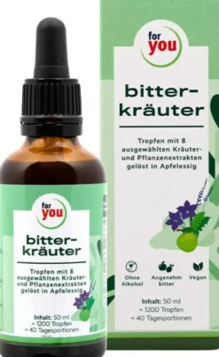 For You Bitterkräuter Tropfen 50 ml