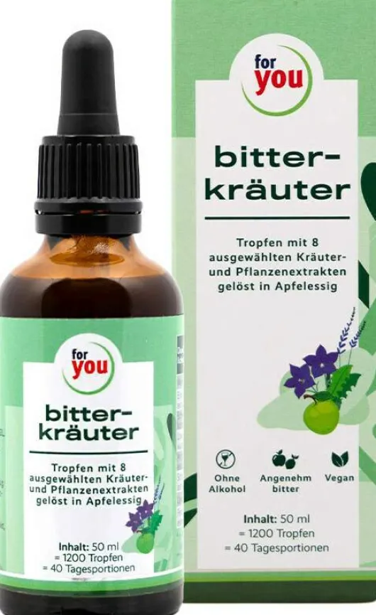 For You Bitterkräuter Tropfen 50 ml