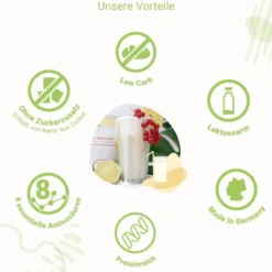 For You Eiweiß Power Vanille 750 G Pulver