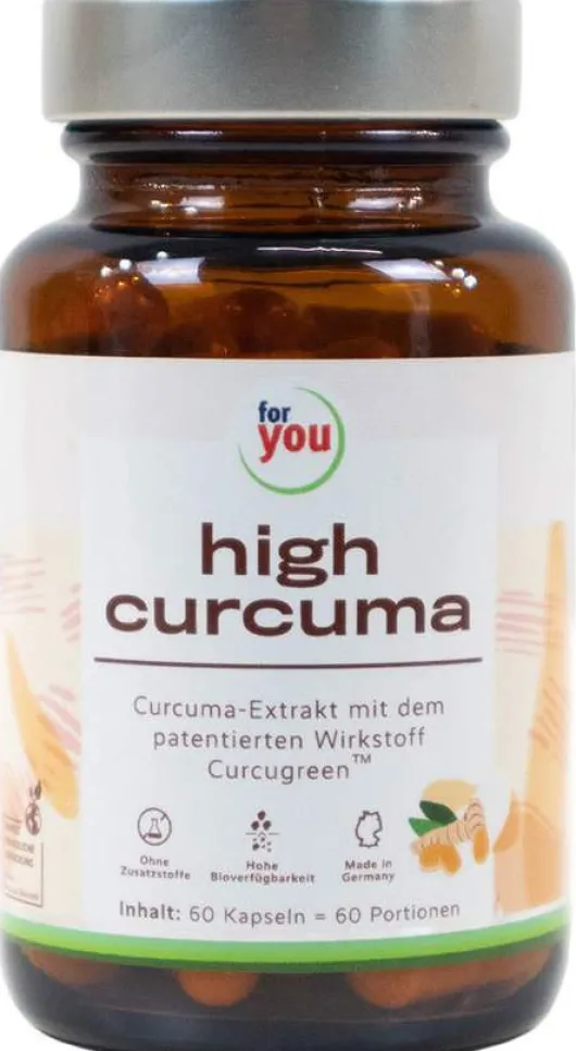 For You High Curcuma 60 Kapseln