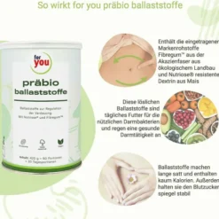 For You Präbio Ballaststoffe Pulver 420 G