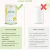For You Whey Protein Isolate Vanille - Zitronenquark 600 G