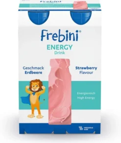 Frebini Energy Drink Erdbeere Trinkflasche