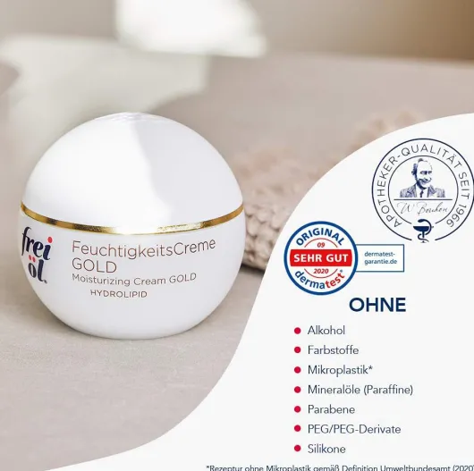 Frei Öl Hydrolipid Feuchtigkeitscreme Gold 50 ml