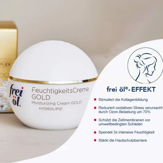 Frei Öl Hydrolipid Feuchtigkeitscreme Gold 50 ml