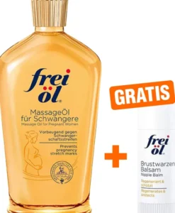 Frei Öl Massageöl für Schwangere 25ml + gratis Frei Öl Brustwarzen Balsam 7,5 ml