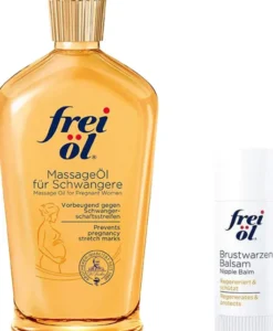 Frei Öl Massageöl für Schwangere 25ml + gratis Frei Öl Brustwarzen Balsam 7,5 ml