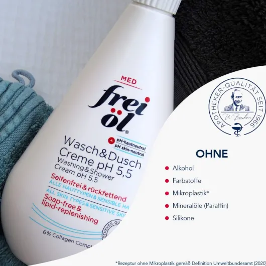Frei Öl Wasch und DuschCreme pH 5,5 250 ml