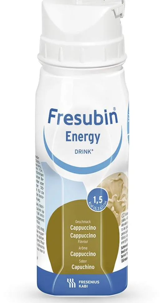 Fresubin Energy Drink Cappuccino 4 X 200 ml Trinkflaschen