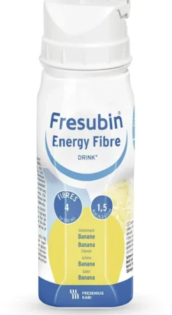Fresubin Energy Fibre Drink Banane Trinkflasche 4 X 200 ml