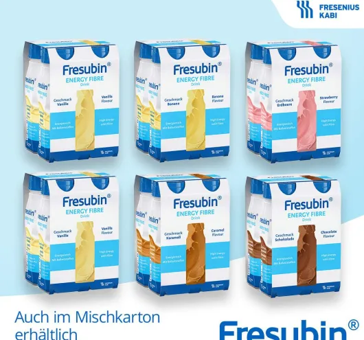 Fresubin Energy Fibre Drink Vanille 4 X 200 ml