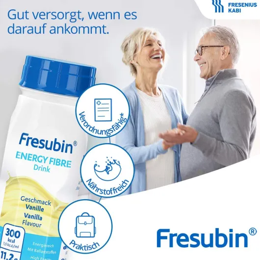 Fresubin Energy Fibre Drink Vanille 6 x 4 x 200 ml