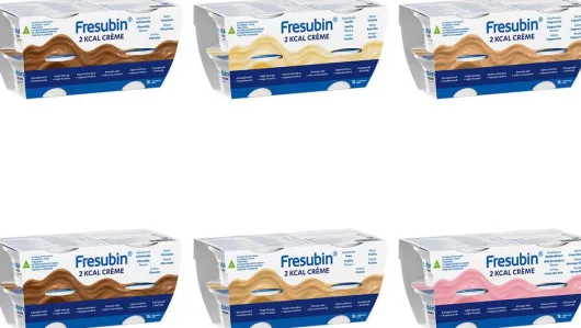 Fresubin 2 Kcal Creme Mischkarton 24 X 125 Gramm im Becher
