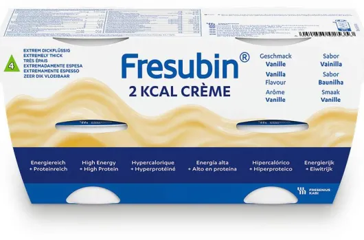 Fresubin 2 Kcal Creme Vanille im Becher 4 x 125 g