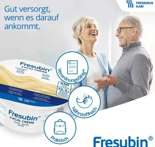 Fresubin 2 Kcal Creme Walderdbeere im Becher 24 x 125 g