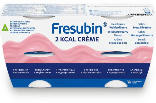 Fresubin 2 Kcal Creme Walderdbeere im Becher 4 x 125 g