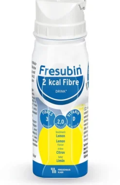 Fresubin 2 Kcal Fibre Drink Lemon Trinkflasche 4 X 200 ml Lösung