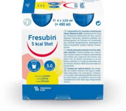Fresubin 5 Kcal Shot Lemon Lösung 4 X 120 ml Lösung