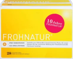 Frohnatur Pro Serotonin Trinkfläschchen Mit Kapsel 28 Stück