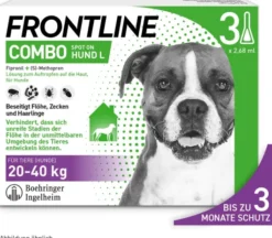 Frontline Combo Spot on Hund L 20-40 kg 3 Pipetten