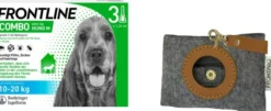 Frontline Combo Spot On Hund M 10-20 kg 3 Pipetten + gratis Frontline Hundekotbeutelspender