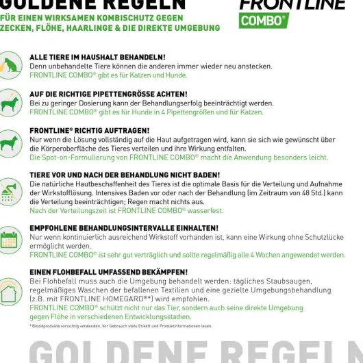 Frontline Combo Spot on Hund XL 40-60 kg 3 Pipetten