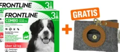 Frontline Combo Spot on Hund XL 40-60 kg 3 x 2 Pipetten + gratis Hundekotbeutelspender