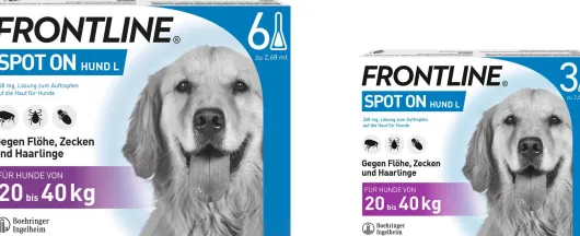 Frontline Spot On Hund L 20-40 kg 6 + 3 Pipetten