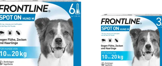 Frontline Spot On Hund M 10-20 kg 6 + 3 Pipetten