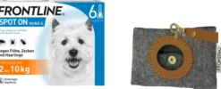 Frontline Spot On Hund S 2-10 kg 6 Pipetten + gratis Frontline Hundekotbeutelspender