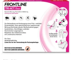 Frontline TRI-ACT Hund 40-60 kg 6 Pipetten