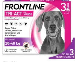Frontline TRI-ACT Hund 20-40 kg 3 Pipetten
