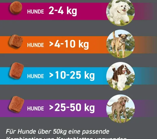 Frontpro 28,3 mg für Hunde 4-10 kg 3 Kautabletten