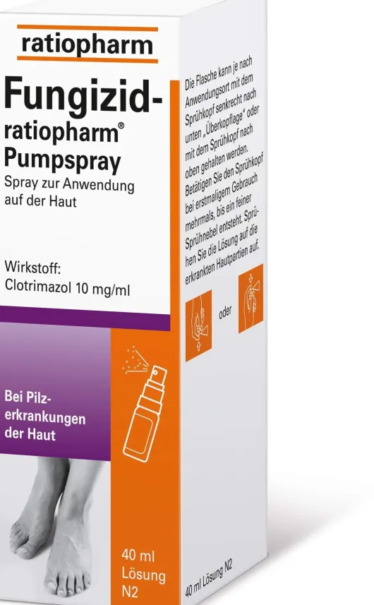 Fungizid-ratiopharm Pumpspray 40 ml