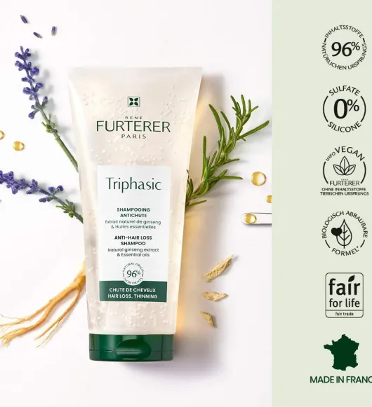 Furterer Triphasic Shampoo bei Haarausfall 200 ml
