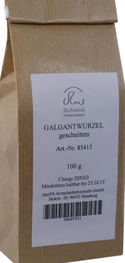 Galgantwurzel Geschnitten