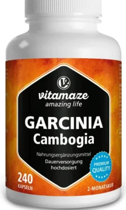 Garcinia Cambogia+cholin Kapseln 240 Stück