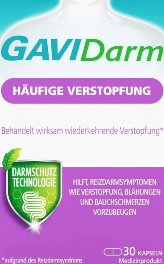 GaviDarm Häufige Verstopfung 30 Kapseln