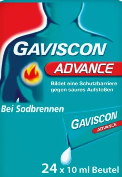 Gaviscon Advance Pfefferminz 24 x 10 ml Suspension