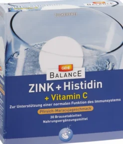 Gehe Balance Zink und Histidin und Vit. C 3 X 10 Brausetabletten