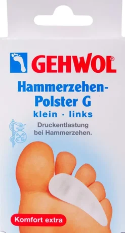 Gehwol Hammerzehen-Polster G Links Klein 1 Stück